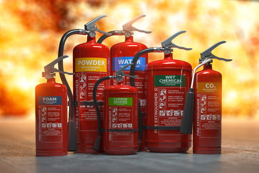 Which fire extinguishers are suitable for the workplace?