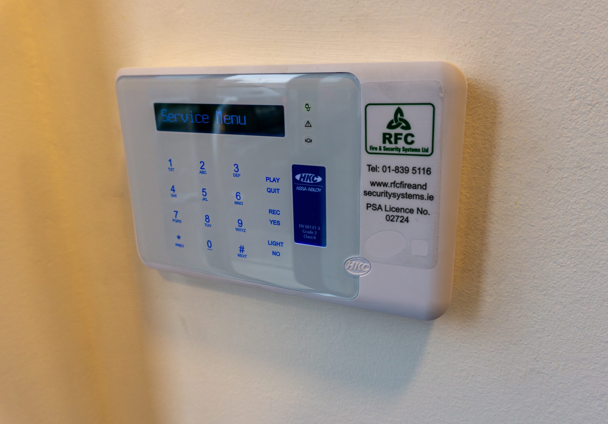 Security systems Dublin — RFC Fire and Security Systems