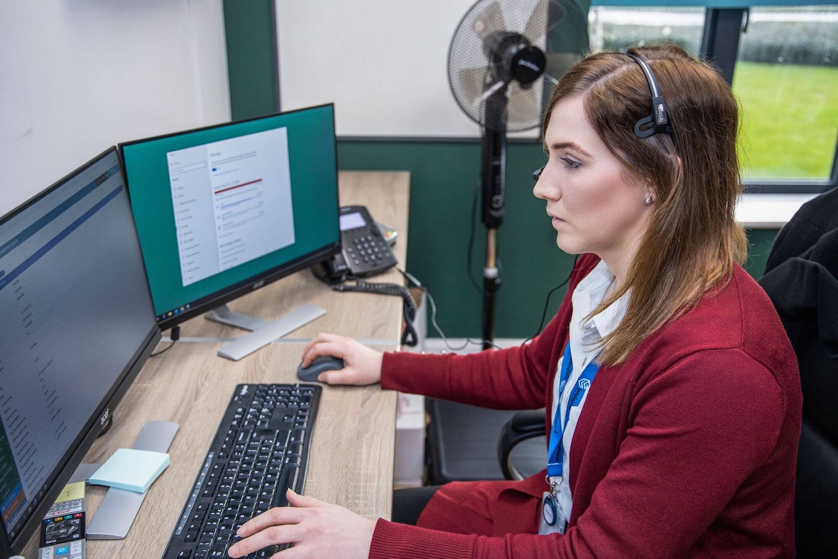 RFC Fire and Security Systems — Control Room Dublin